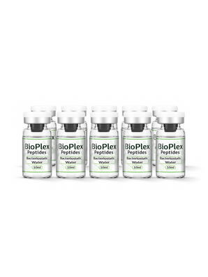 10xBacteriostatic Water 10ml (0.9% Benzo Alcohol)
